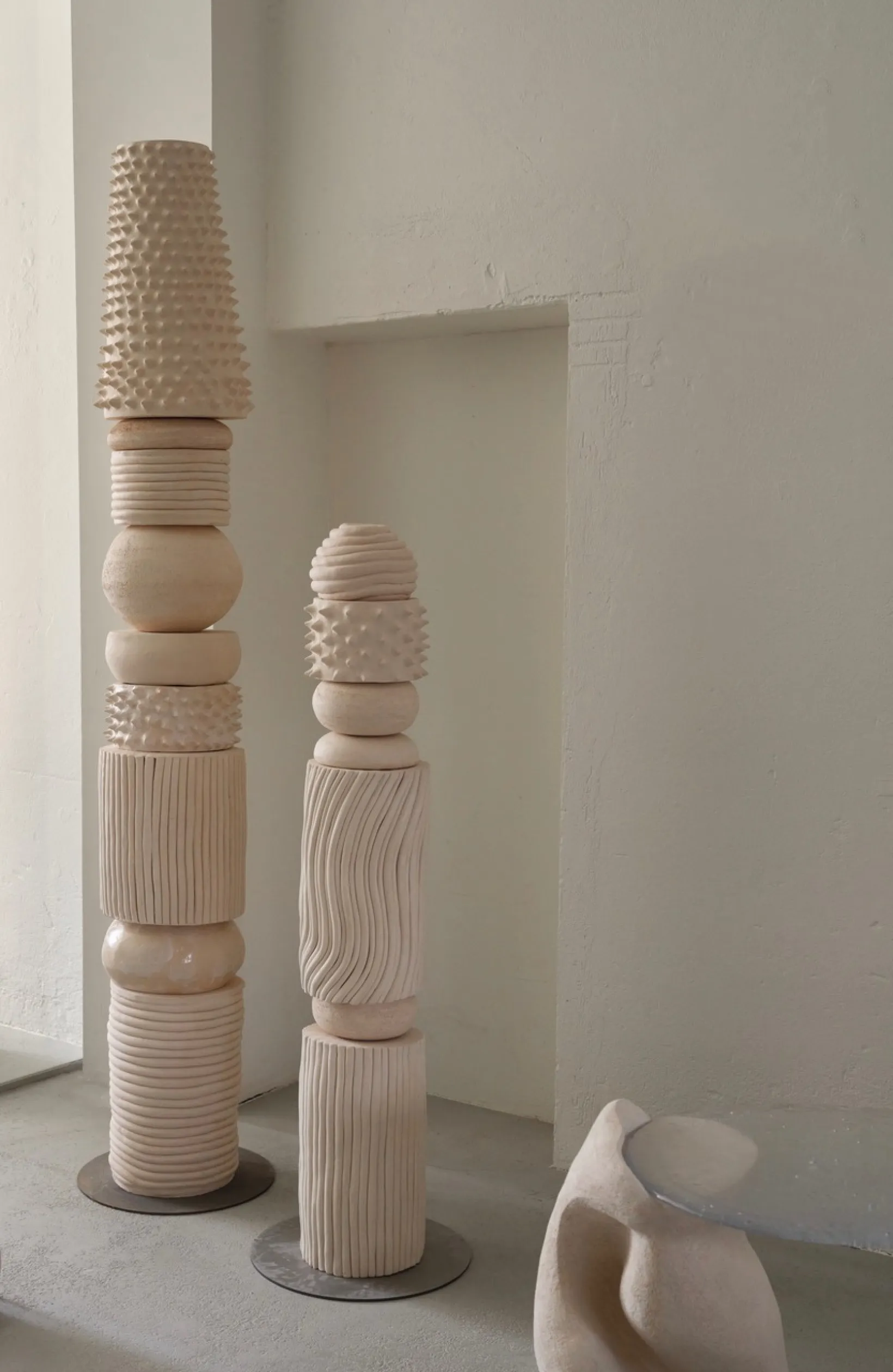 Petit totem en céramique