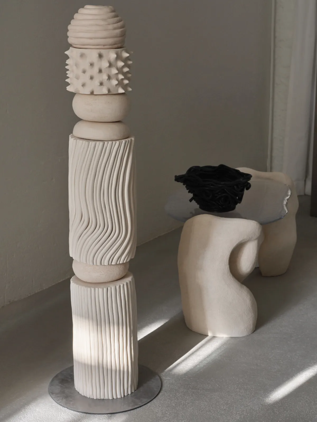 Petit totem en céramique