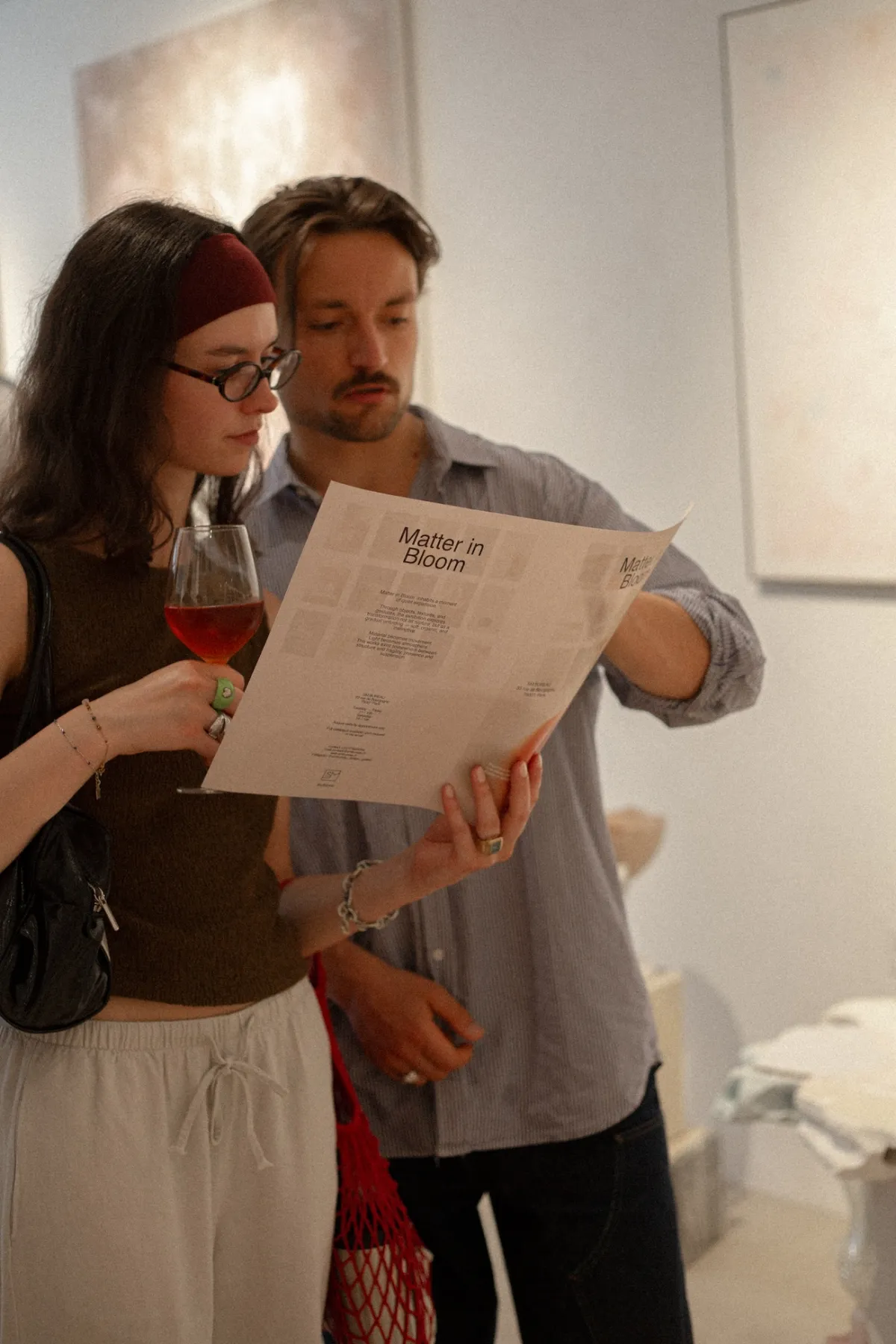Opening of Matter in Bloom Exhibition