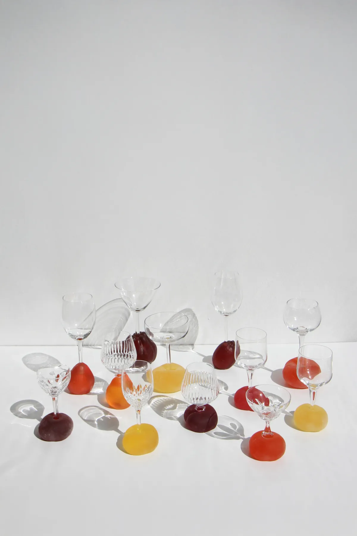Stem glasses collection